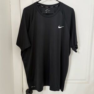 Nike Men's Black Dri-FIT Shirt